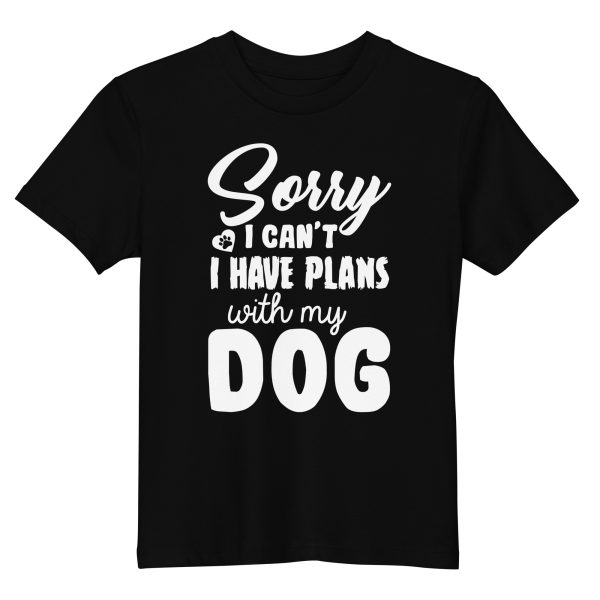 Dog Plans Kids Shirt - Image 2