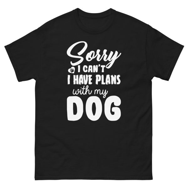 Dog Plans Adult Shirt