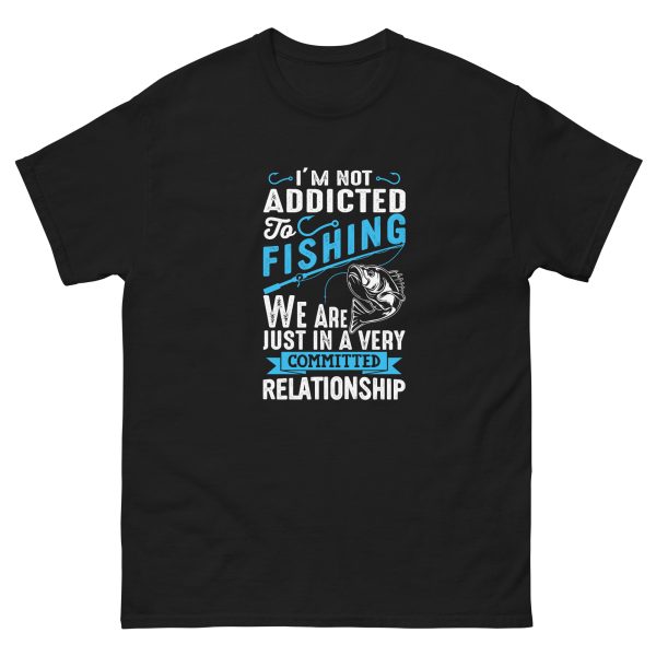 Addicted To Fishing Adult Shirt - Image 2