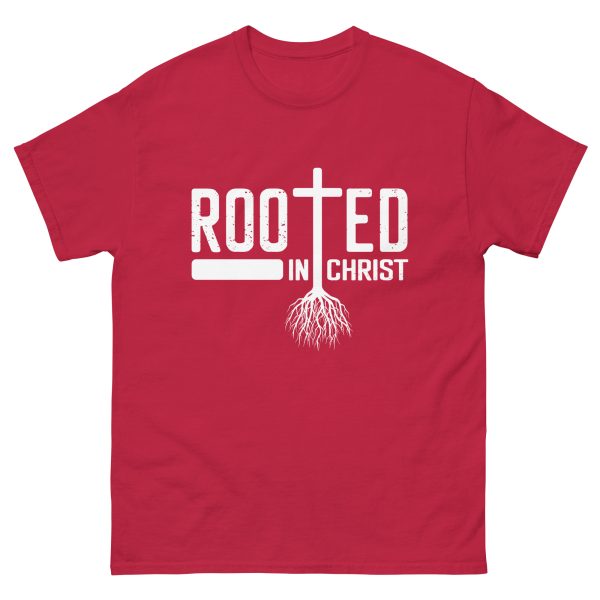 Rooted in Christ Adult T-Shirt - Image 13