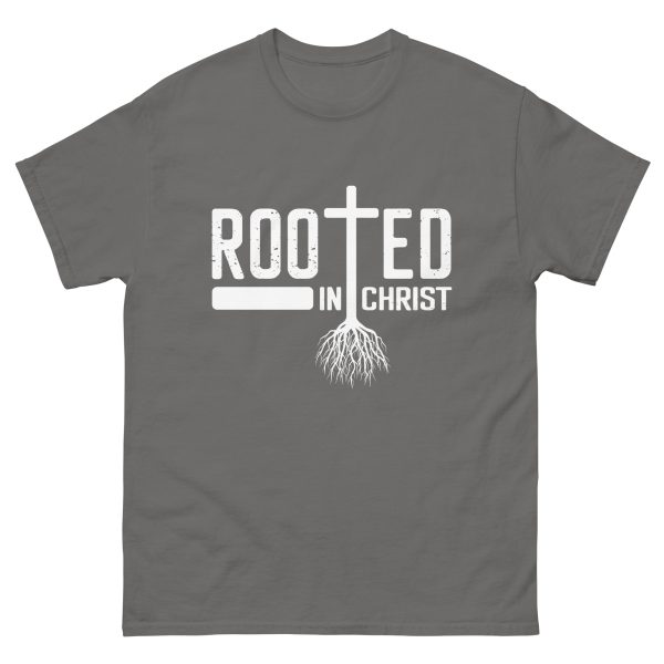 Rooted in Christ Adult T-Shirt - Image 19