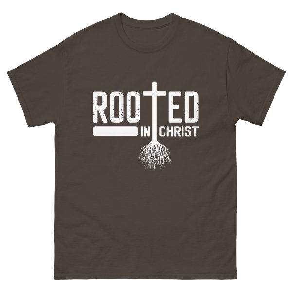 Rooted in Christ Adult T-Shirt - Image 11