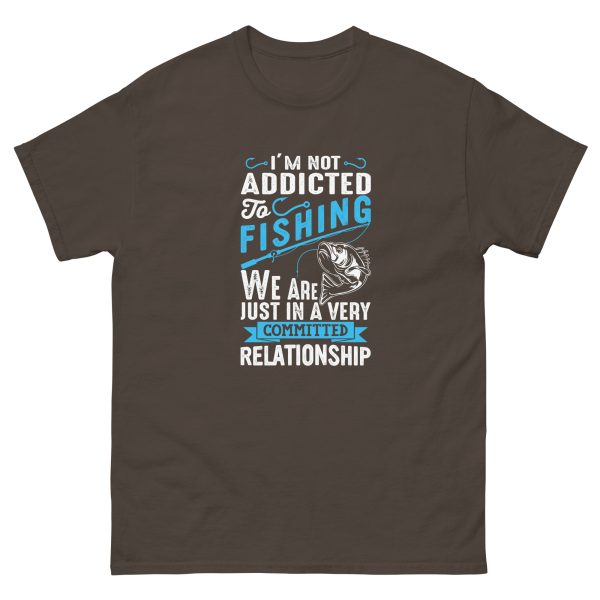 Addicted To Fishing Adult Shirt - Image 9