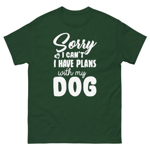 Dog Plans Adult Shirt - Image 9