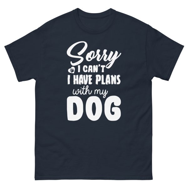 Dog Plans Adult Shirt - Image 5