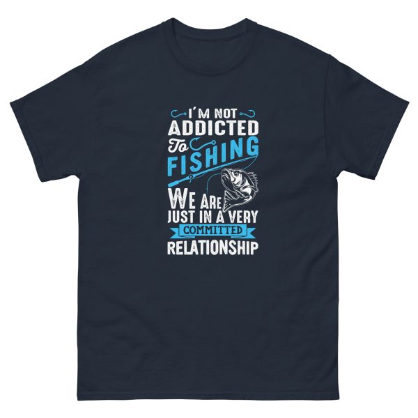 Addicted To Fishing Adult Shirt