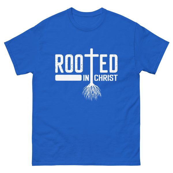 Rooted in Christ Adult T-Shirt - Image 15