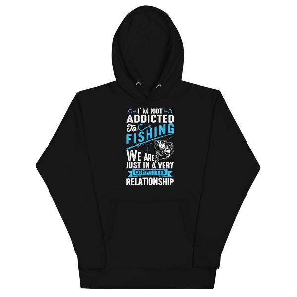 Addicated to Fishing Adult Hoodie