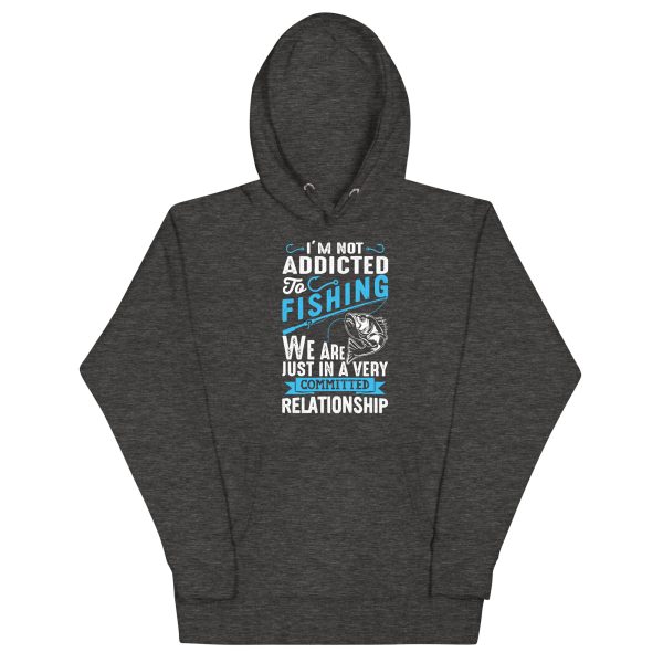 Addicated to Fishing Adult Hoodie - Image 7