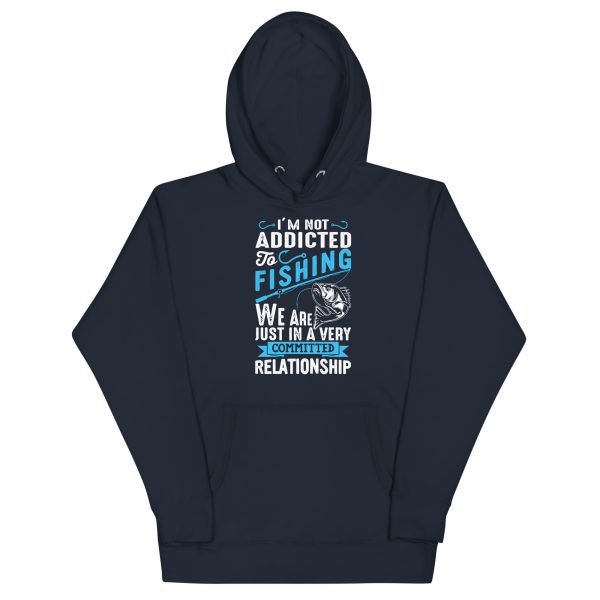 Addicated to Fishing Adult Hoodie - Image 3