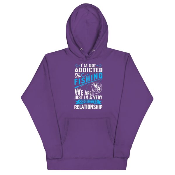 Addicated to Fishing Adult Hoodie - Image 11