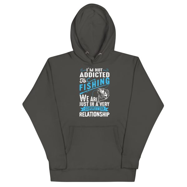 Addicated to Fishing Adult Hoodie - Image 9